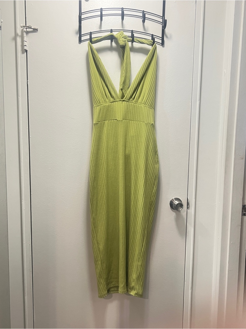 Ribbed Halter Maxi Dress (size 1XL - 14/16)